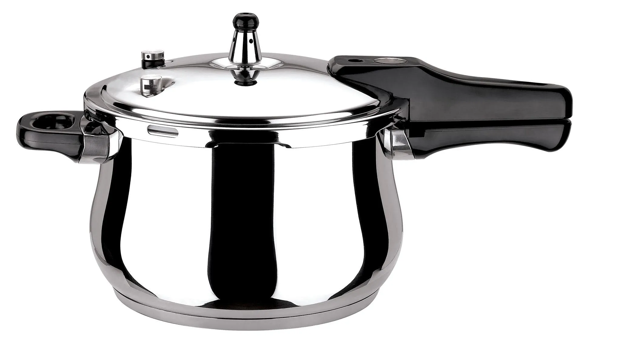 20 cm Pressure Cooker Heavy Duty Double Bottom with Extra Plastic Ring