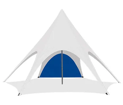 52ft Star Shade Wall | Star Tents