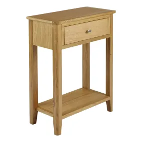 Alba Oak Telephone Table