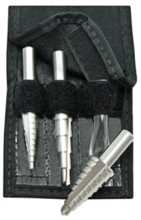 ALFA Tools MBS3 3PC . PROBIT CONE DRILL SET PLASTIC POUCH  1/pack