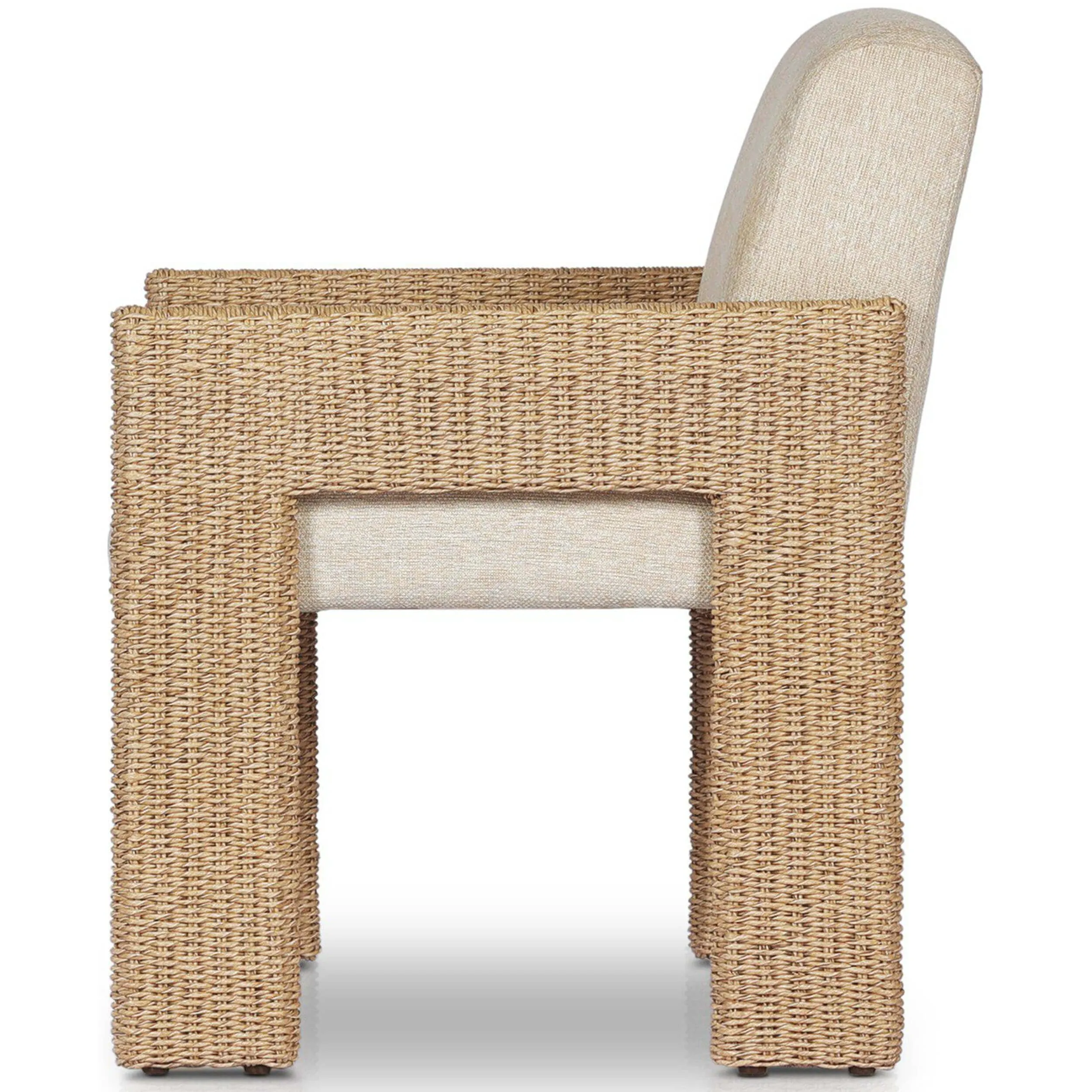 Amur Outdoor Dining Chair, Ellor Beige