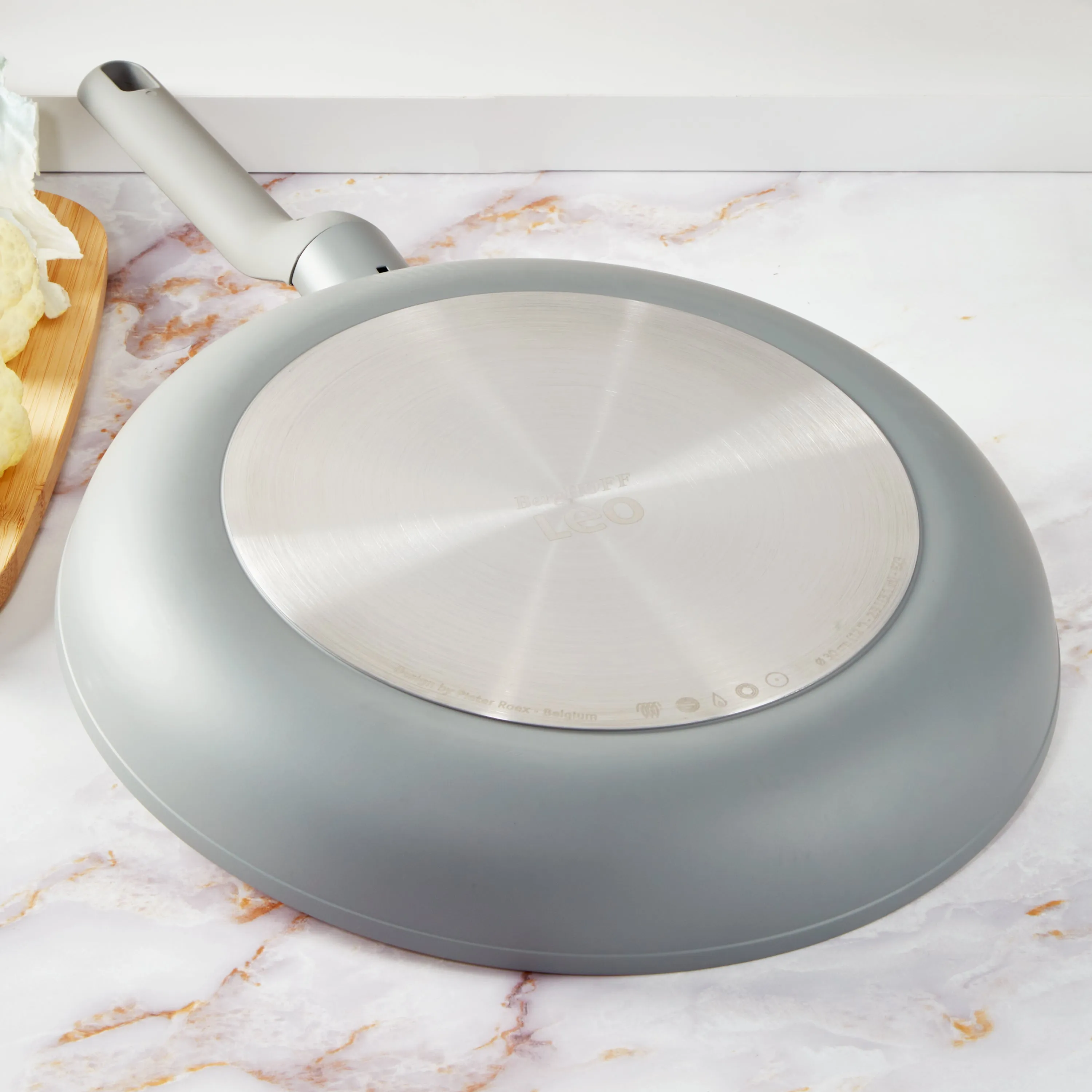 BergHOFF Balance Nonstick Ceramic Frying Pan 12", Recycled Aluminum, Moonmist