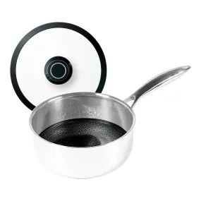 Black Cube Revolutionary Stainless Steel Non-Stick Saucepan - 2.5 Quart