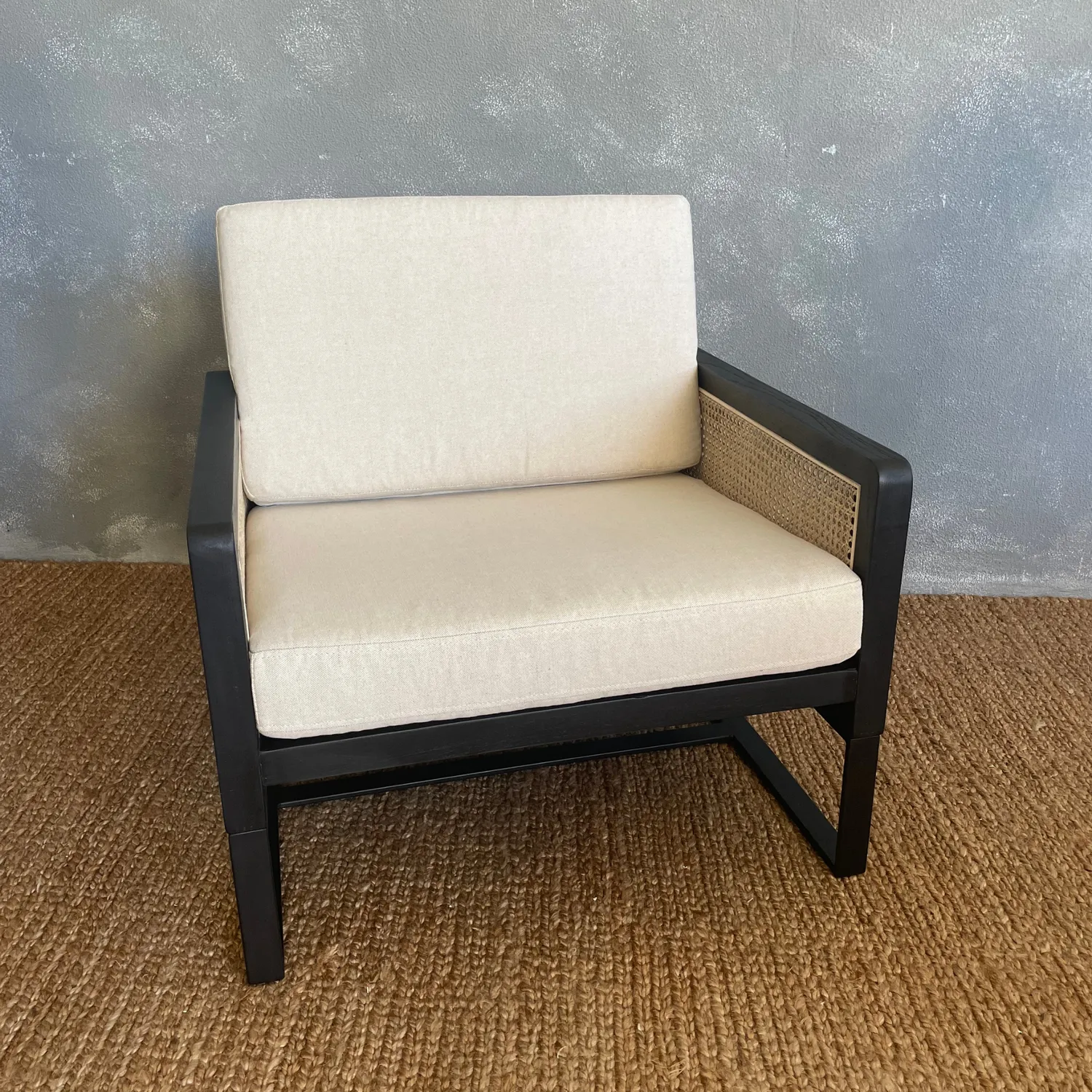 Black Manhattan Armchair