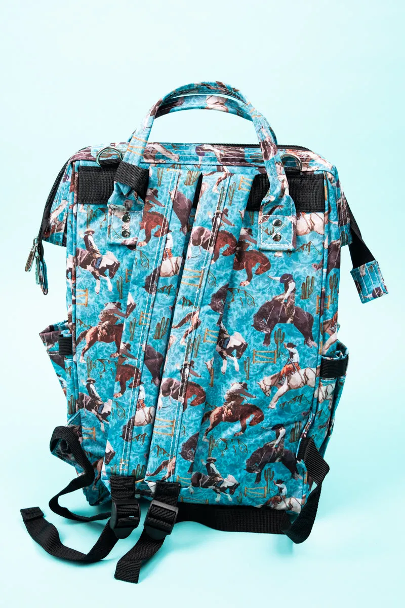 Blue Ridge Rodeo Diaper Bag Backpack
