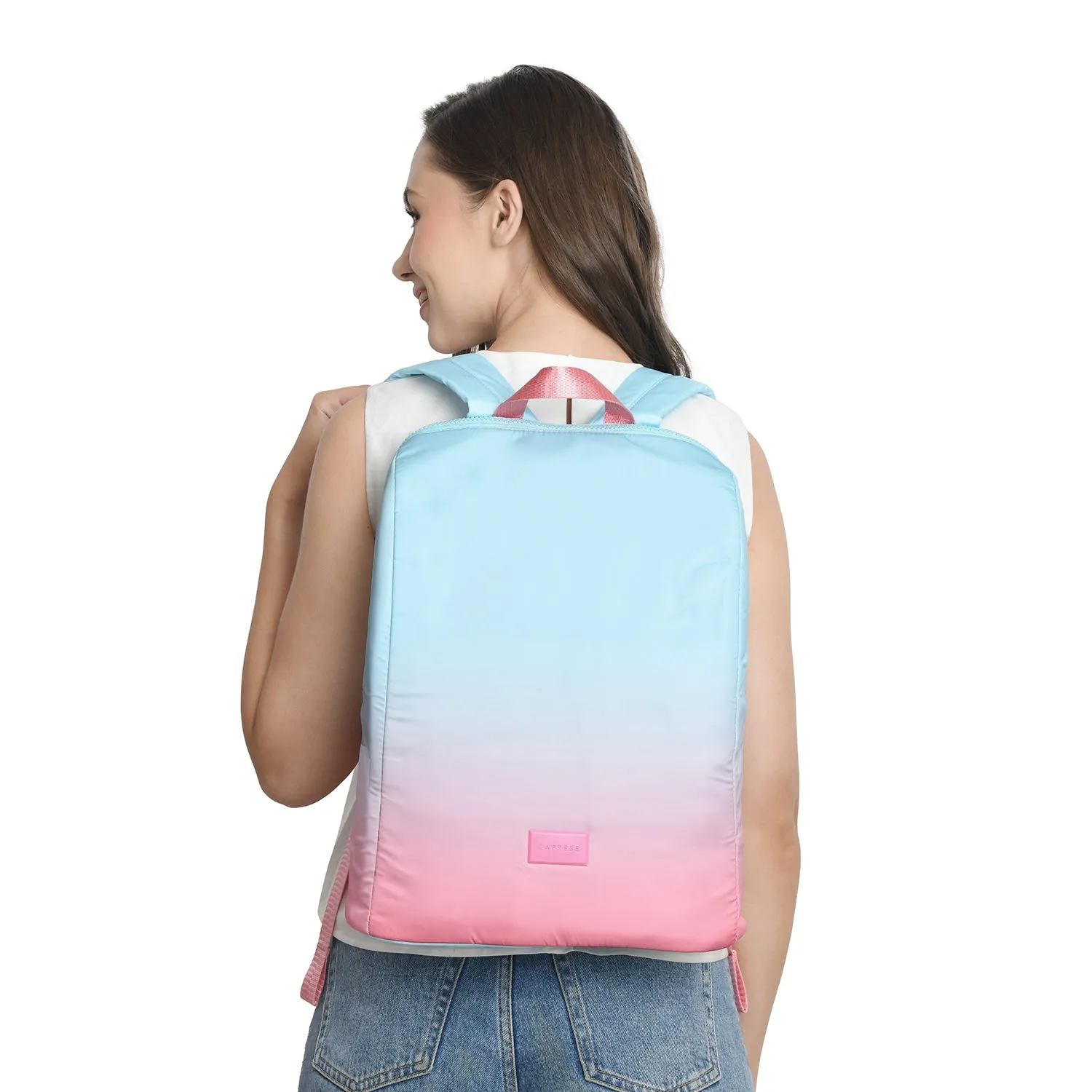 Caprese Nigella Laptop Backpack Large Sky