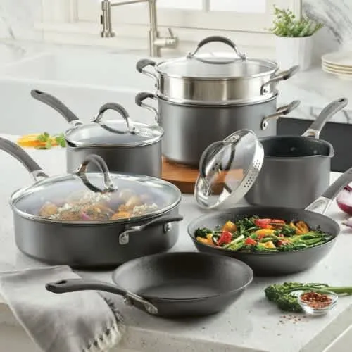 Circulon A1 Series With Scratchdefense 11-piece Non-stick Cookware Set