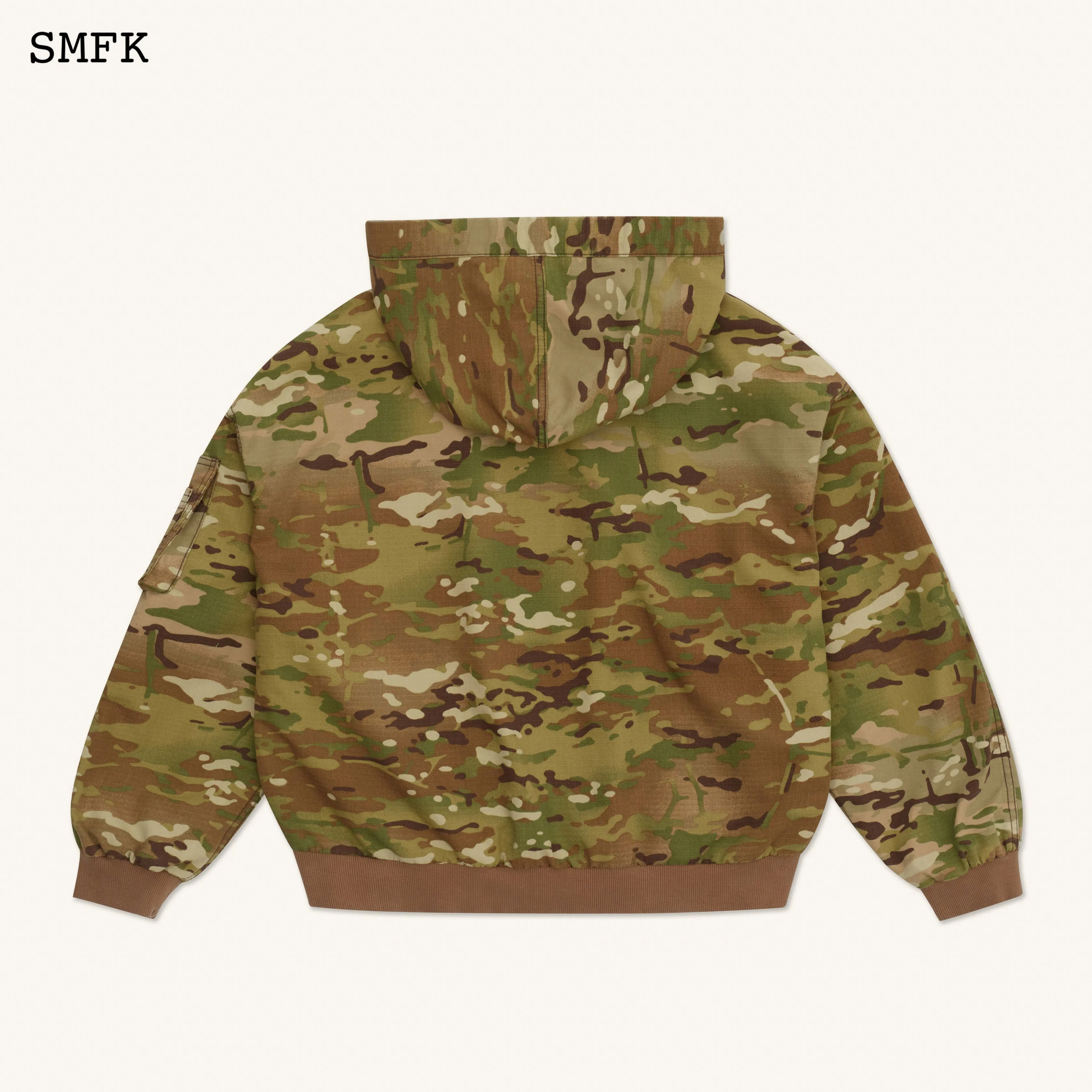 Compass Forest Camouflage Hunting Hoodie