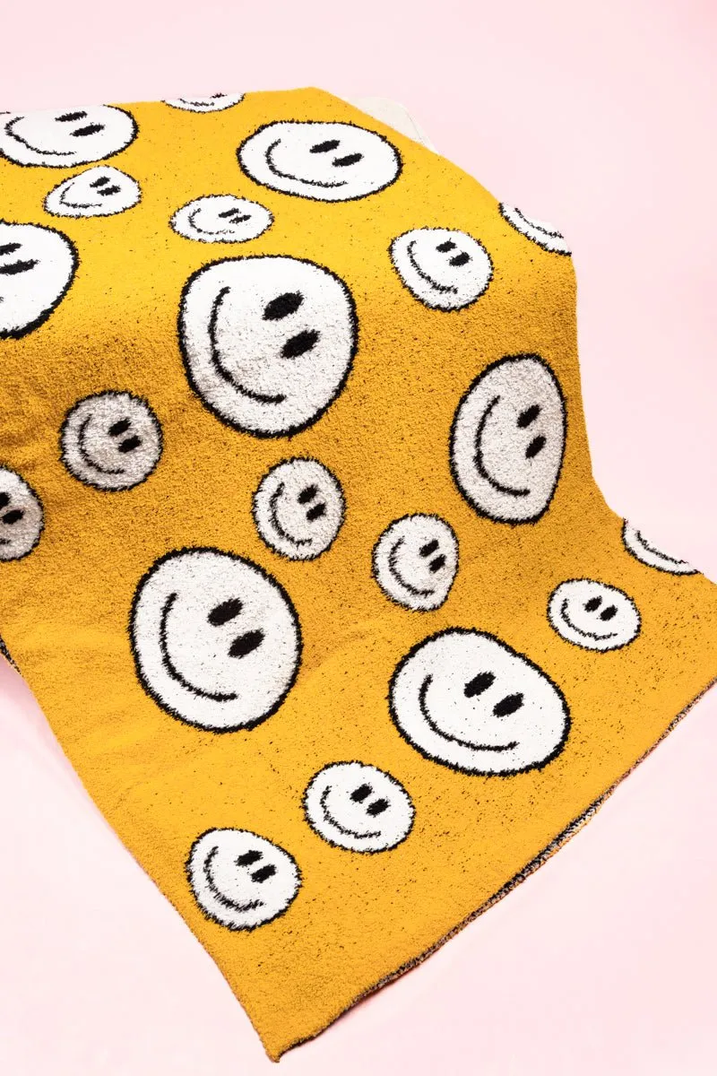 Cozy Cuddles Big Smiles Blanket