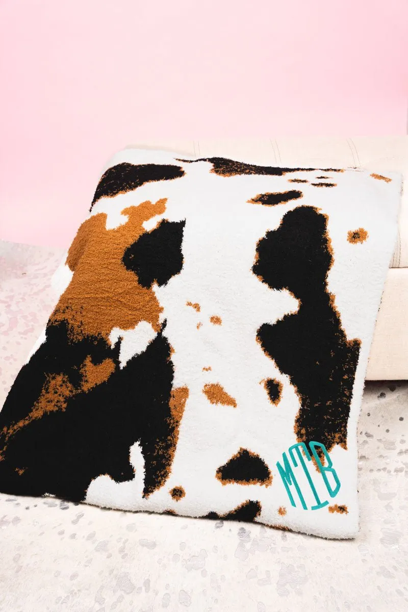 Cozy Cuddles Simply Moo-Velous Blanket