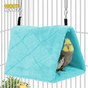 Cozy Winter Hammock Hut for Parrots & Small Birds