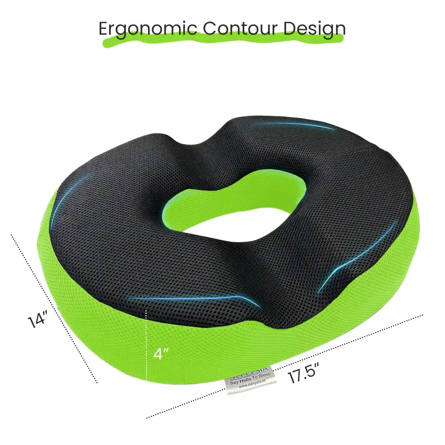 Donut Pillow & Donut Seat Cushion with Cooling Gel