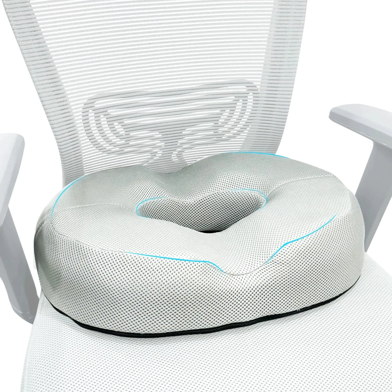 Donut Pillow & Donut Seat Cushion with Cooling Gel