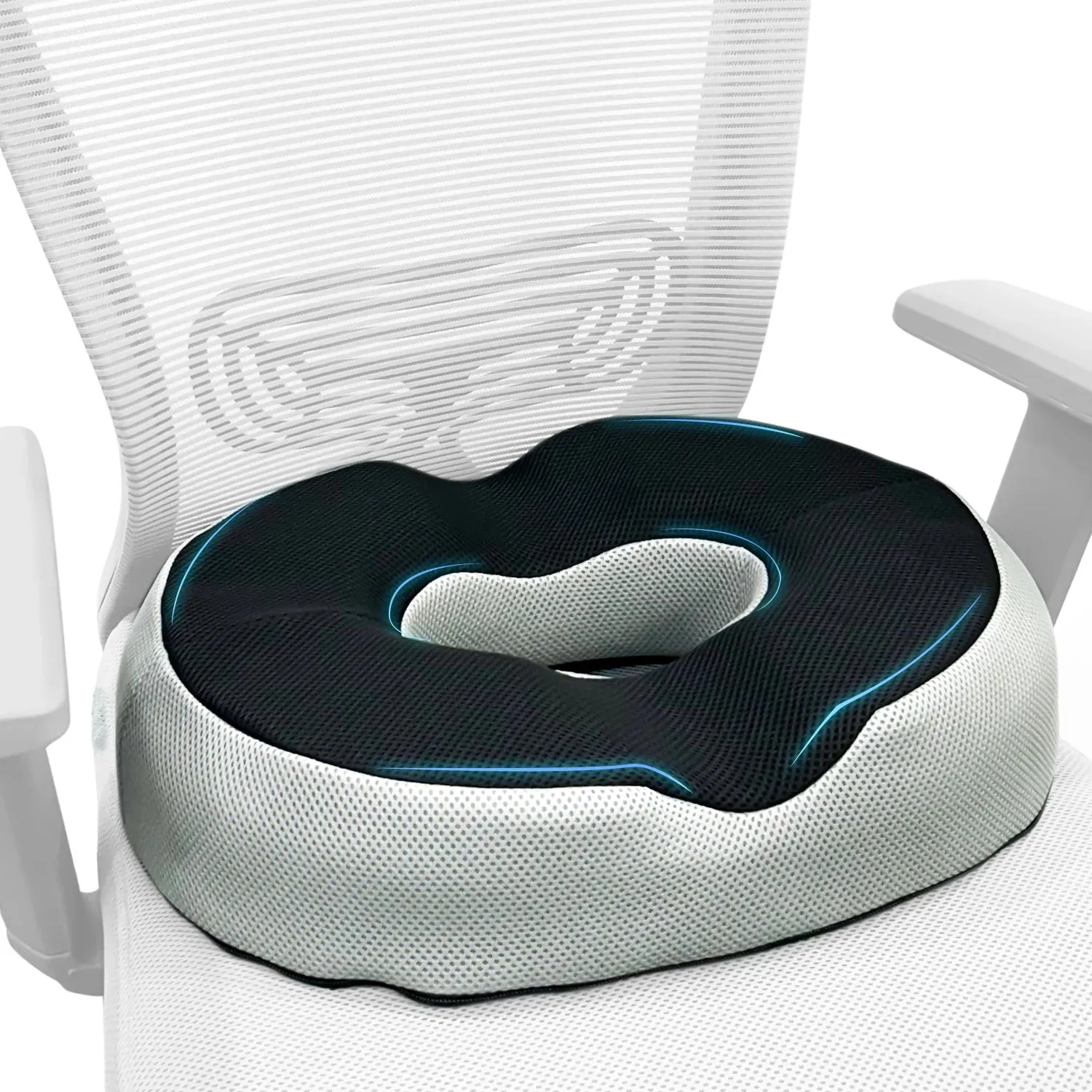 Donut Pillow & Donut Seat Cushion with Cooling Gel