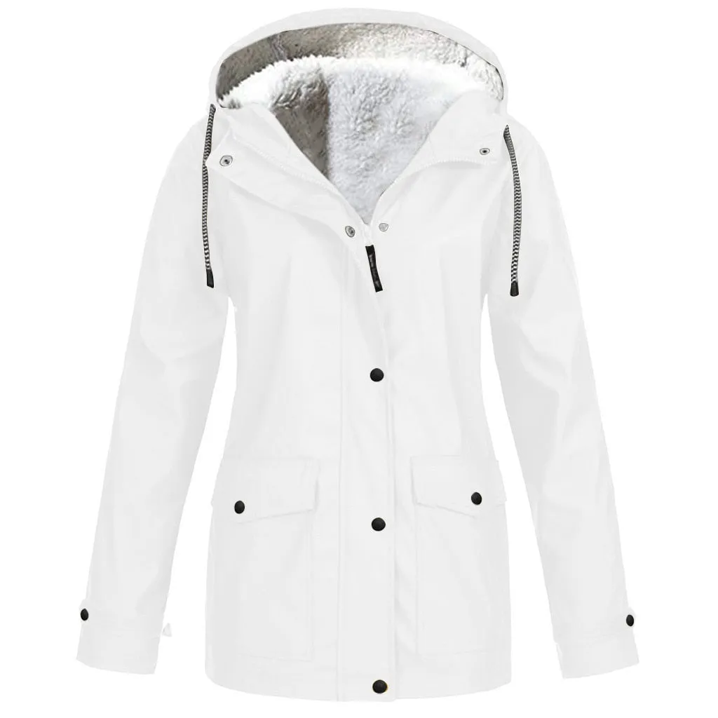 FashionSierra - Windproof Waterproof Hooded Jacket