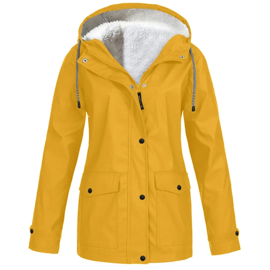FashionSierra - Windproof Waterproof Hooded Jacket