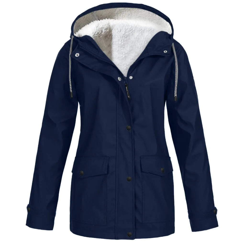 FashionSierra - Windproof Waterproof Hooded Jacket