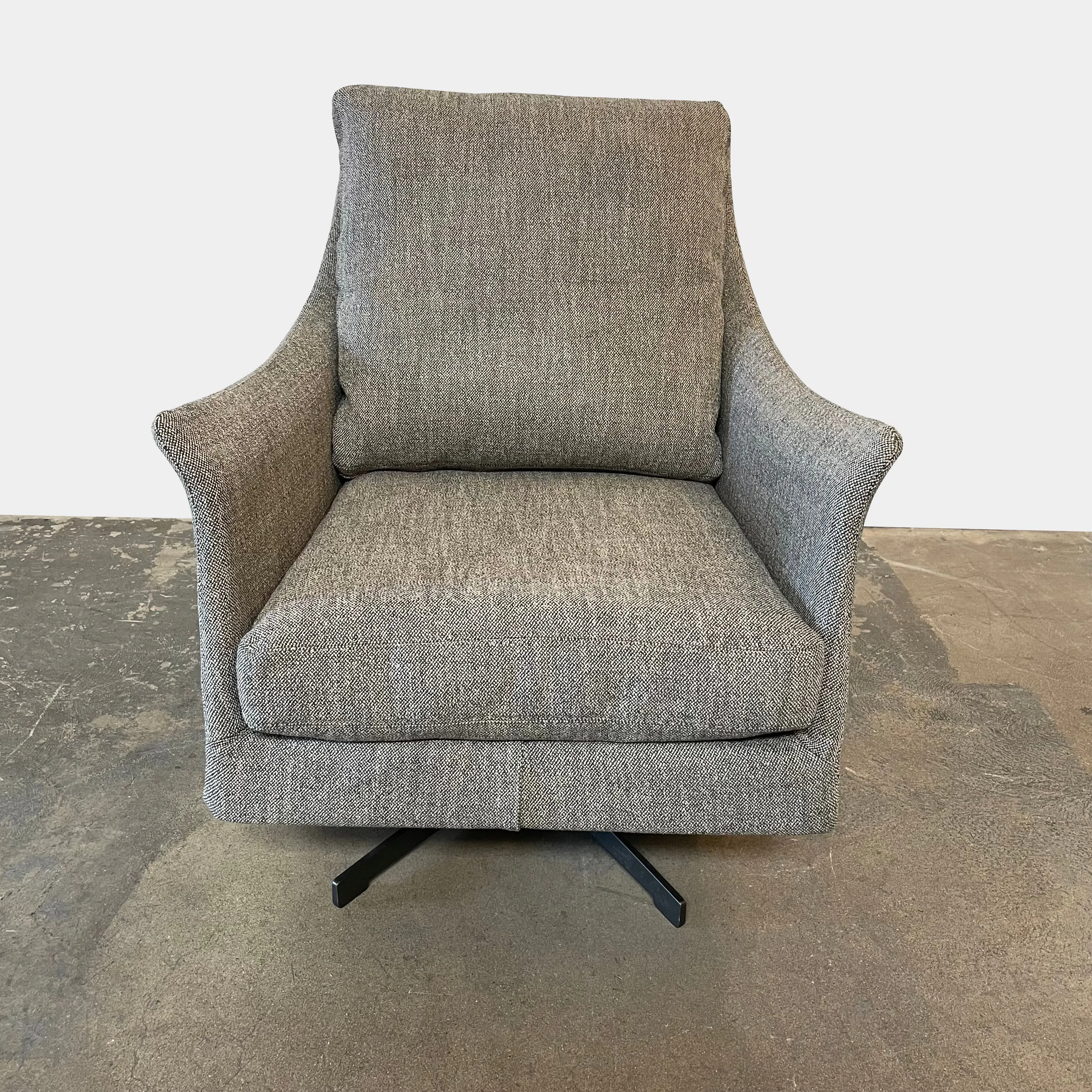 Flexform Boss Armchair & Ottoman