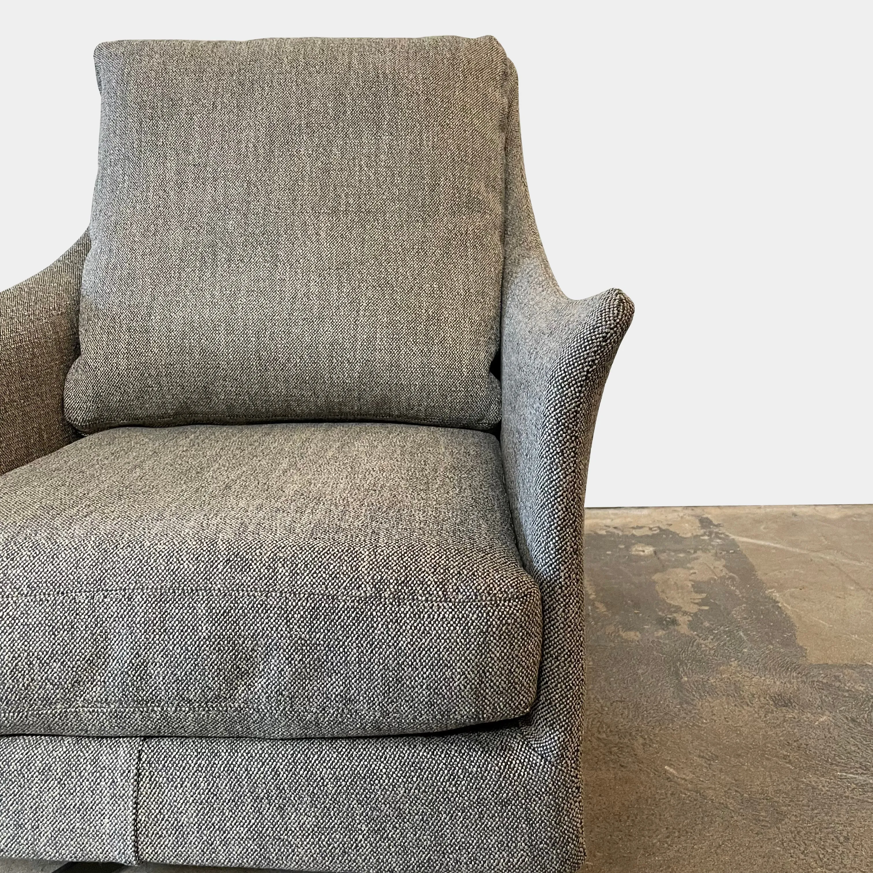 Flexform Boss Armchair & Ottoman