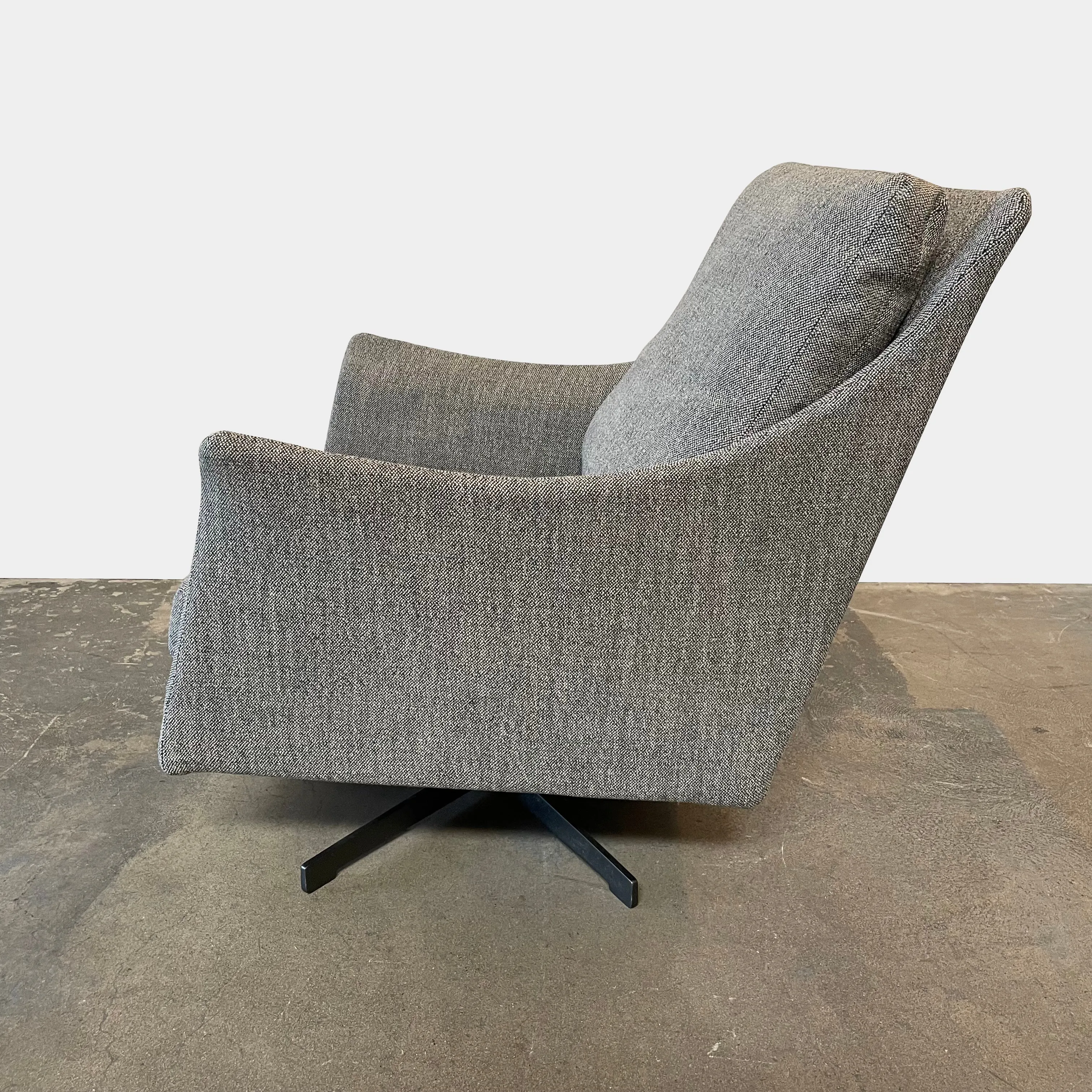 Flexform Boss Armchair & Ottoman