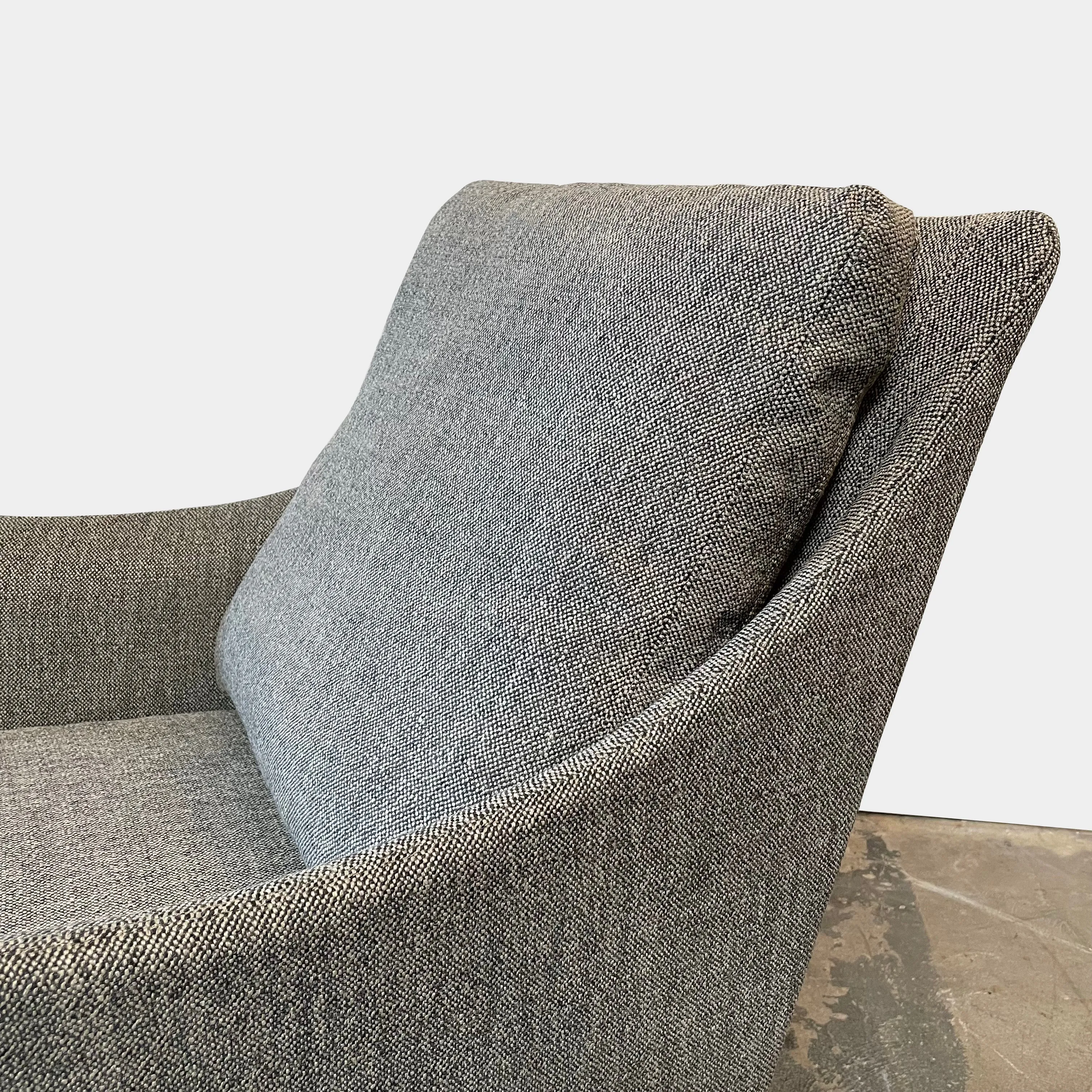 Flexform Boss Armchair & Ottoman
