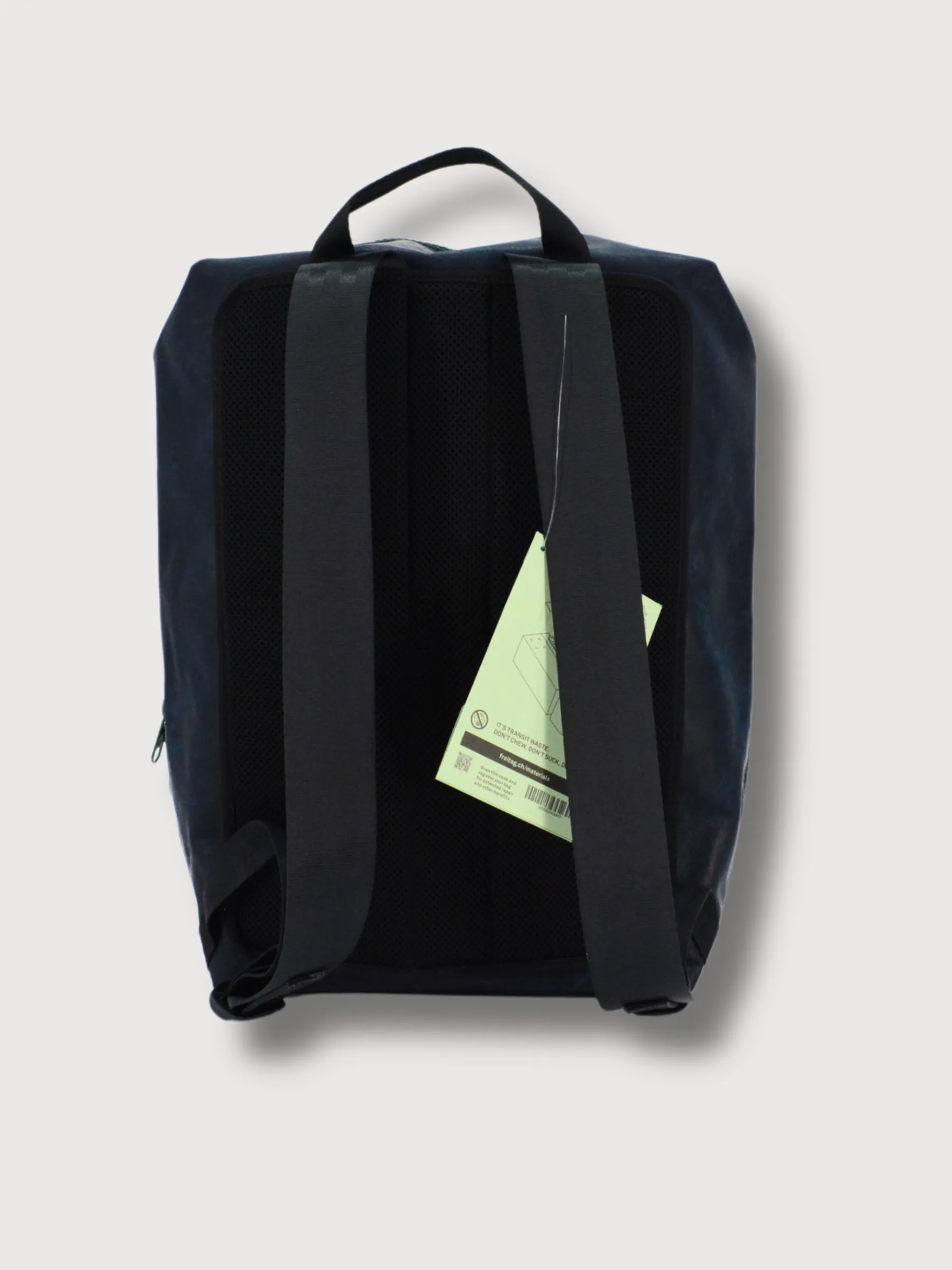 Fringe Blue dark-White Backpack | Freitag