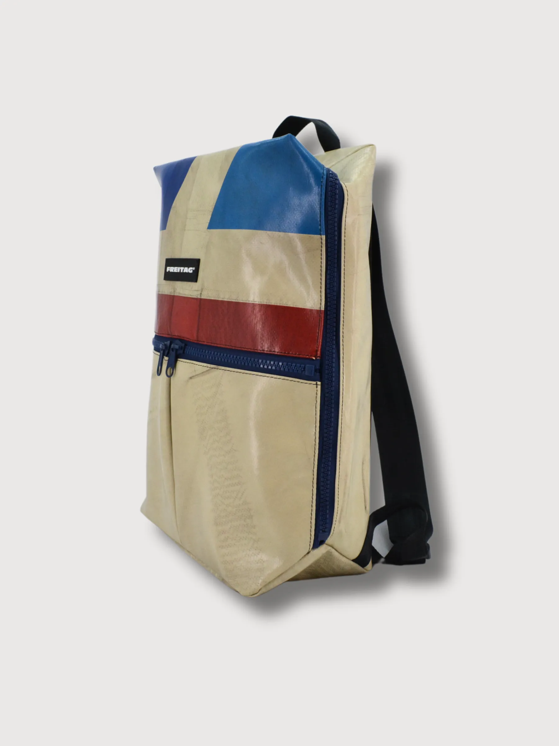 Fringe Grey light-Purple Backpack | Freitag