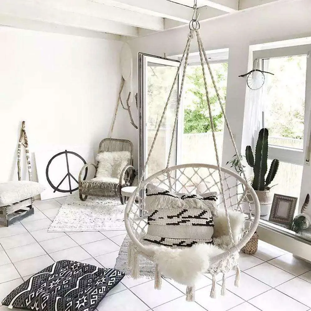 Hammock Swing Chair - Cream