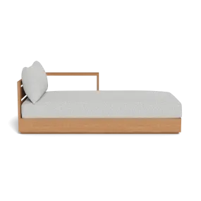Hayman Teak Chaise Right