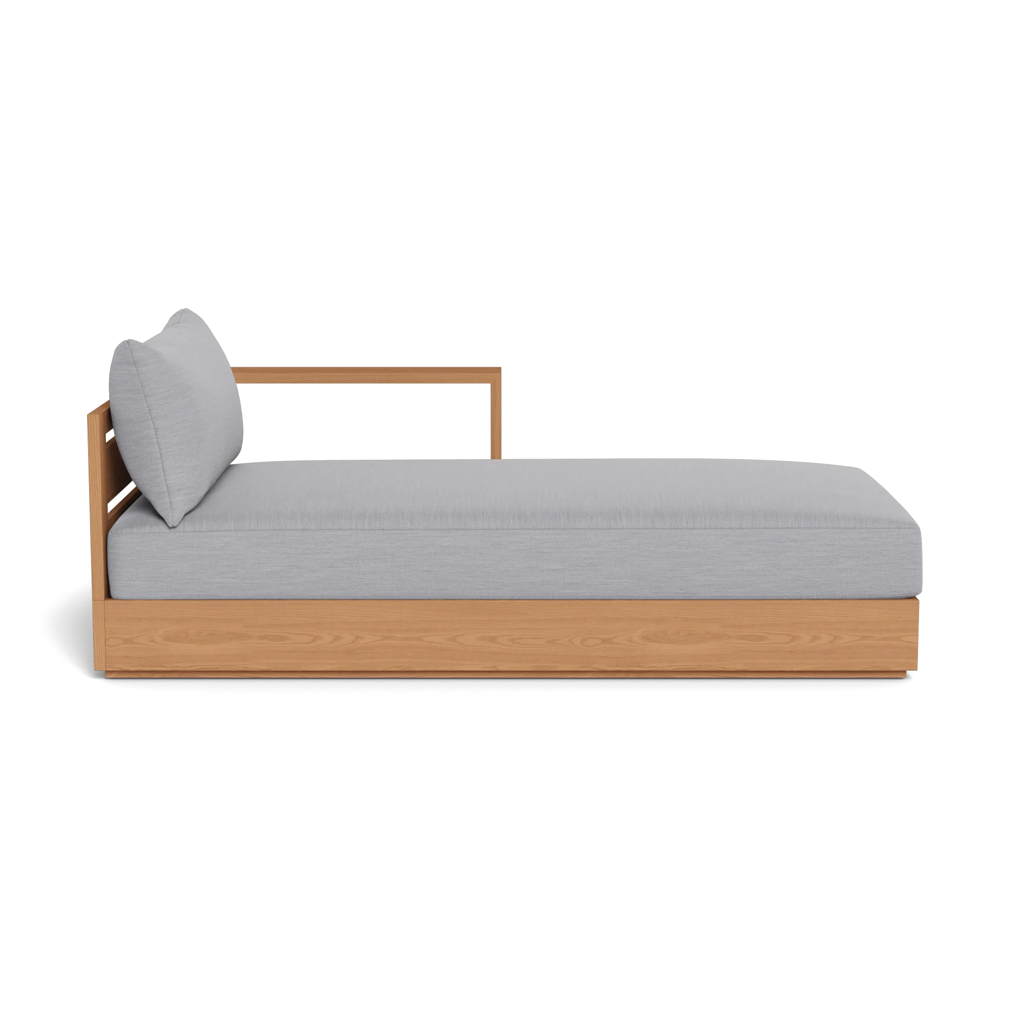 Hayman Teak Chaise Right