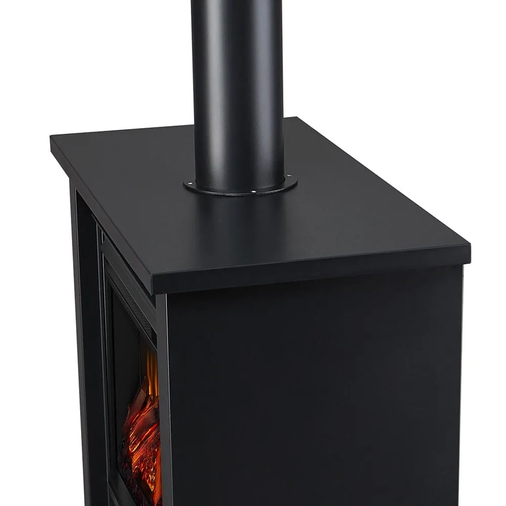 Hollis Freestanding Electric Stove in Black