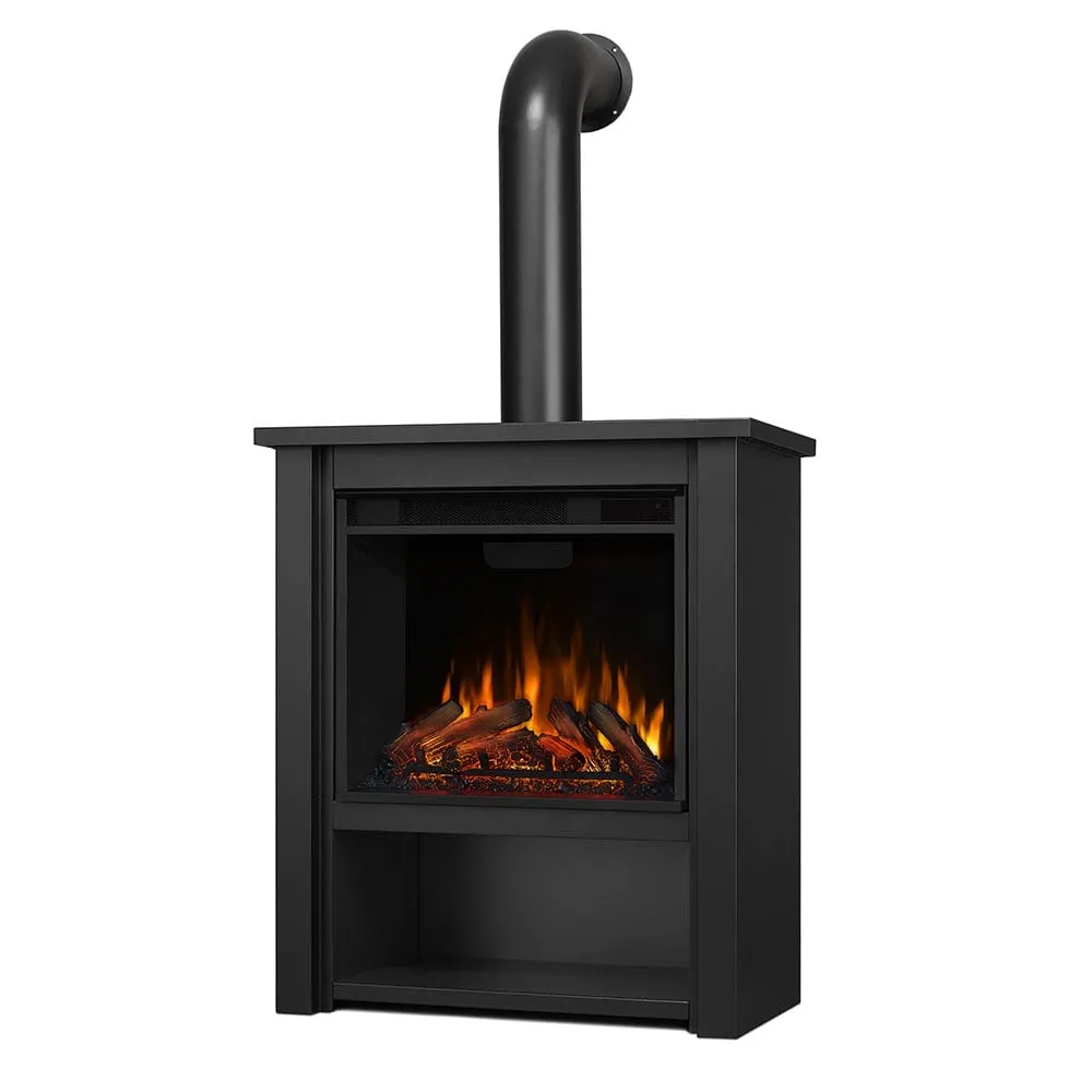 Hollis Freestanding Electric Stove in Black