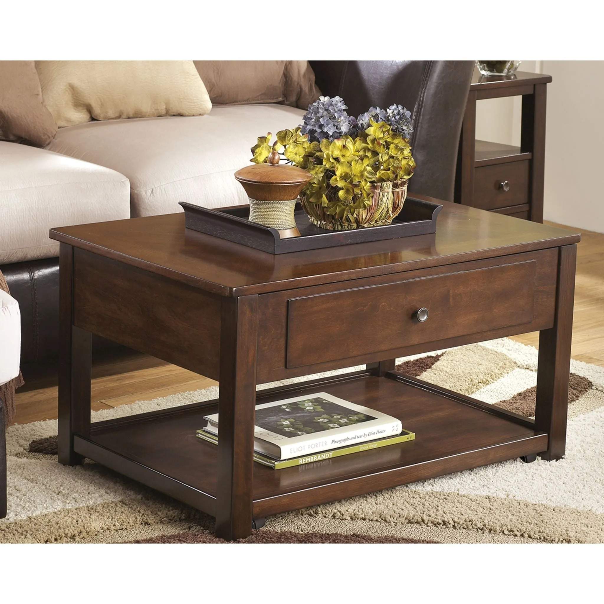 Marion Coffee Table - Dark Brown