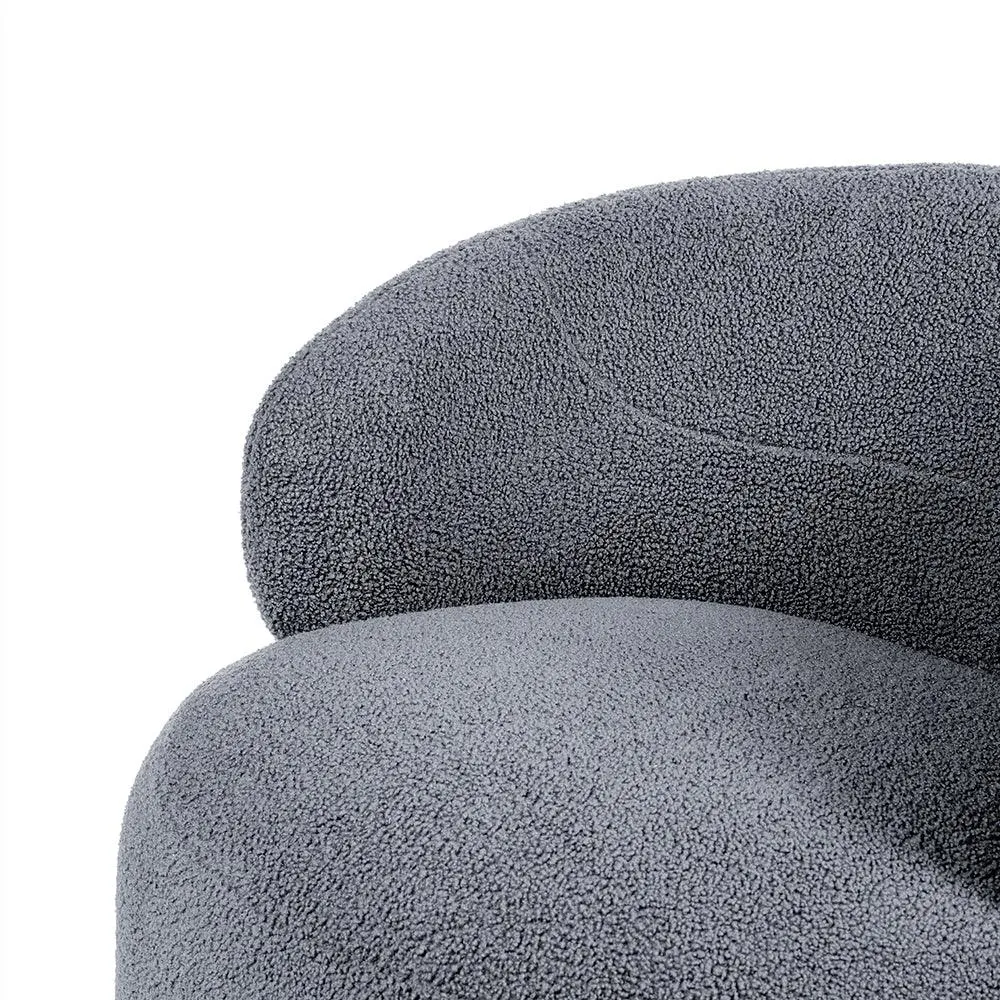 Marshmallow Dew Cotton Sofa- Iron