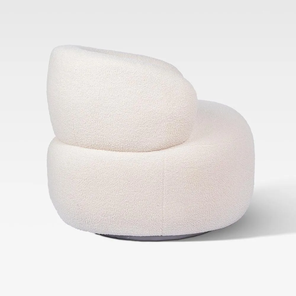 Marshmallow Dew Cotton Sofa- Iron