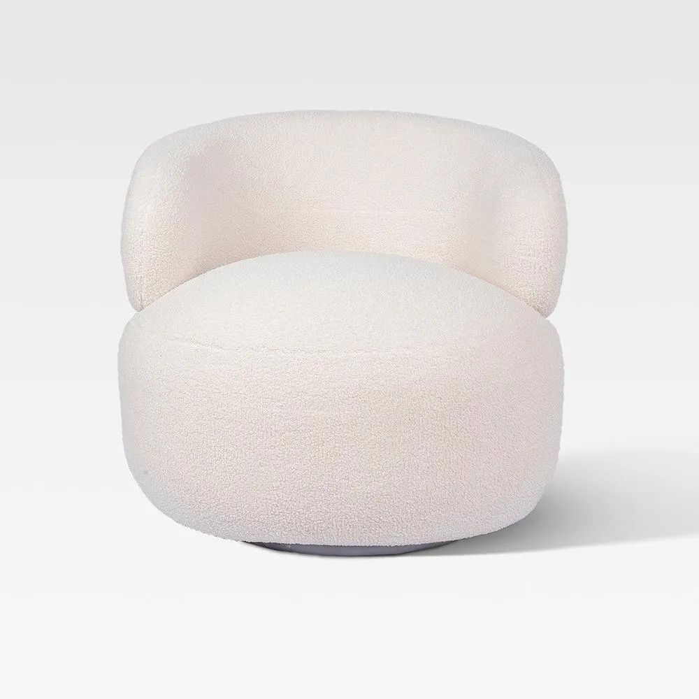 Marshmallow Dew Cotton Sofa- Iron