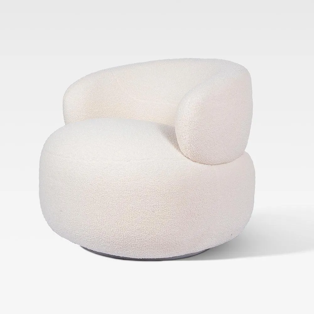 Marshmallow Dew Cotton Sofa- Iron