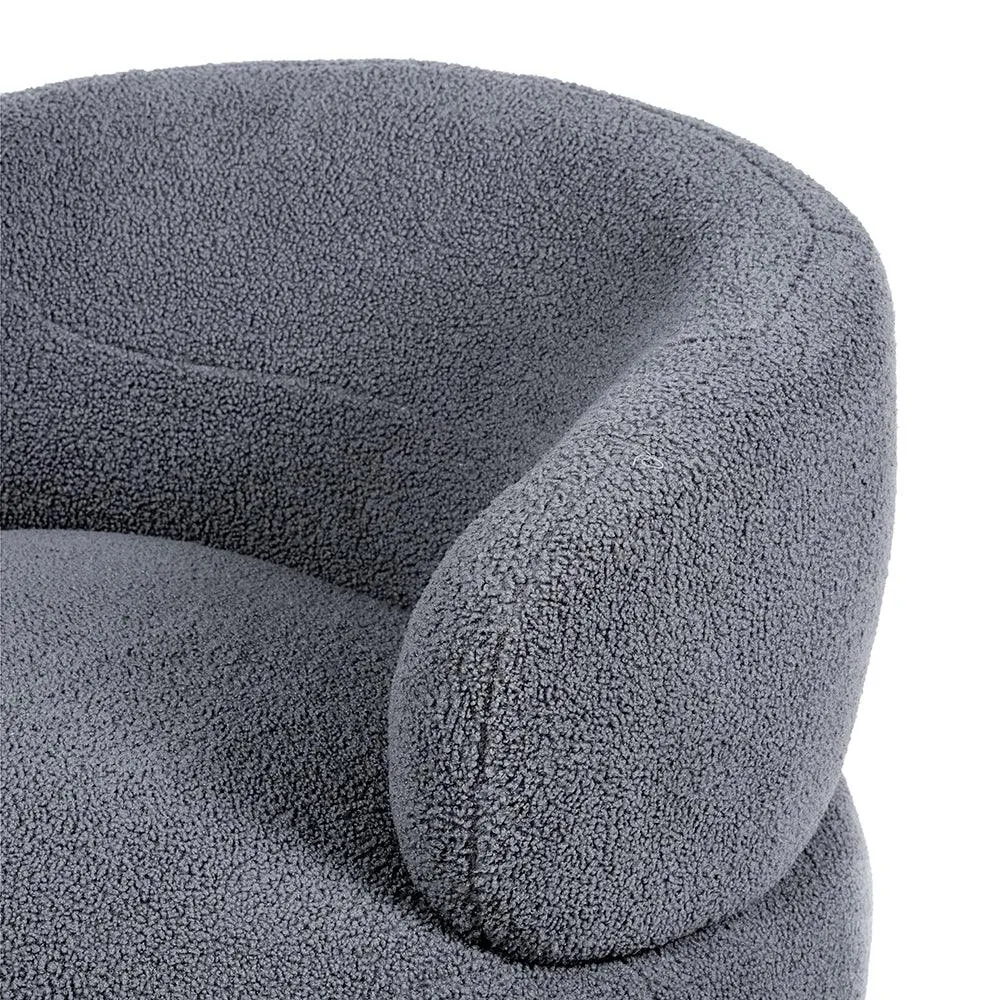 Marshmallow Dew Cotton Sofa- Iron