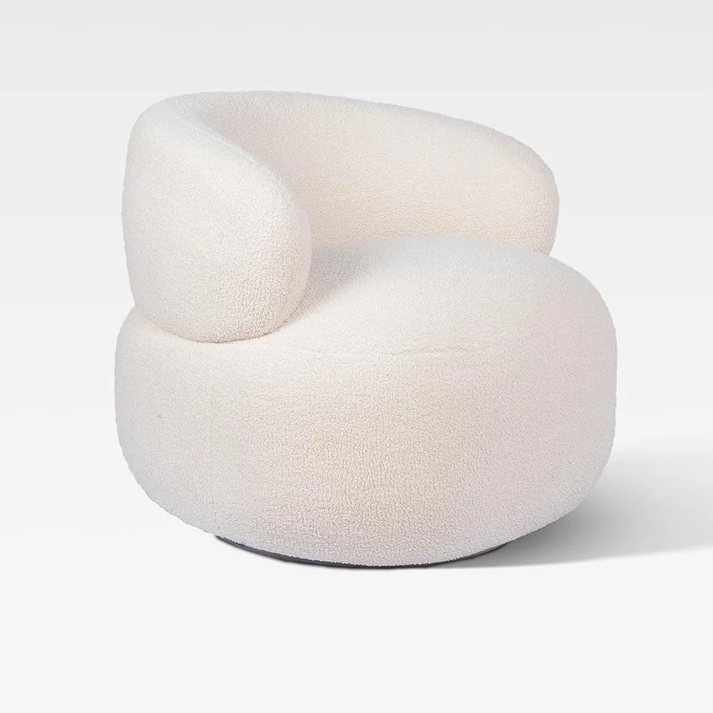 Marshmallow Dew Cotton Sofa- Iron