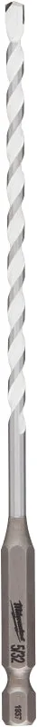 Milwaukee SHOCKWAVE 48-20-8882 Drill Bit, 5/32 in Dia, 6 in OAL, Multi-Material, Twist Flute, 1/4 in Dia Shank :CD: QUANTITY: 3