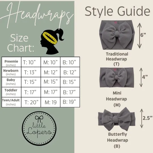 Mocha Cozy Ribbed Headwrap