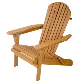 Mr Direct Garden Furniture Lawn Patio Deck Seat Outdoor Wood Adirondack Chair