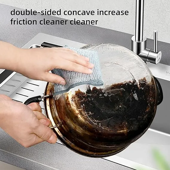 Multipurpose Wire Dishwasher Cloths For Wet and Dry Use