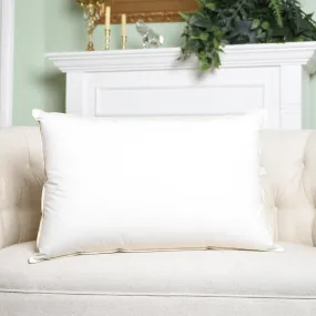 Natural Nights Classic Down Feather Pillow Queen Size - Extra Firm (39oz)