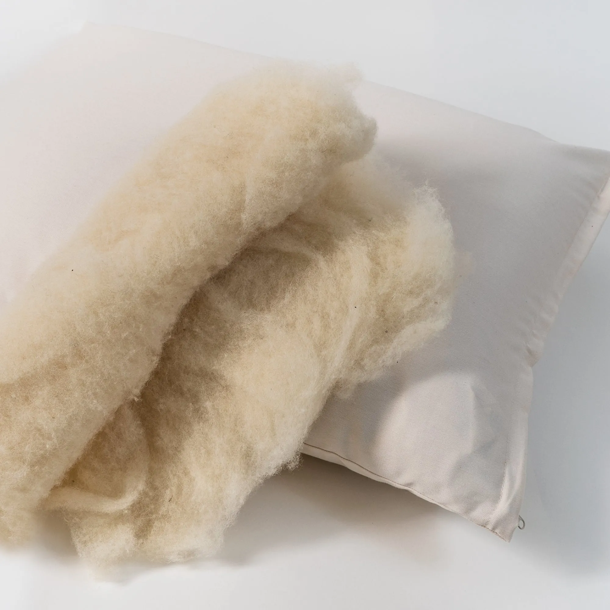 Natural Wool Pillow – Soft and Supportive