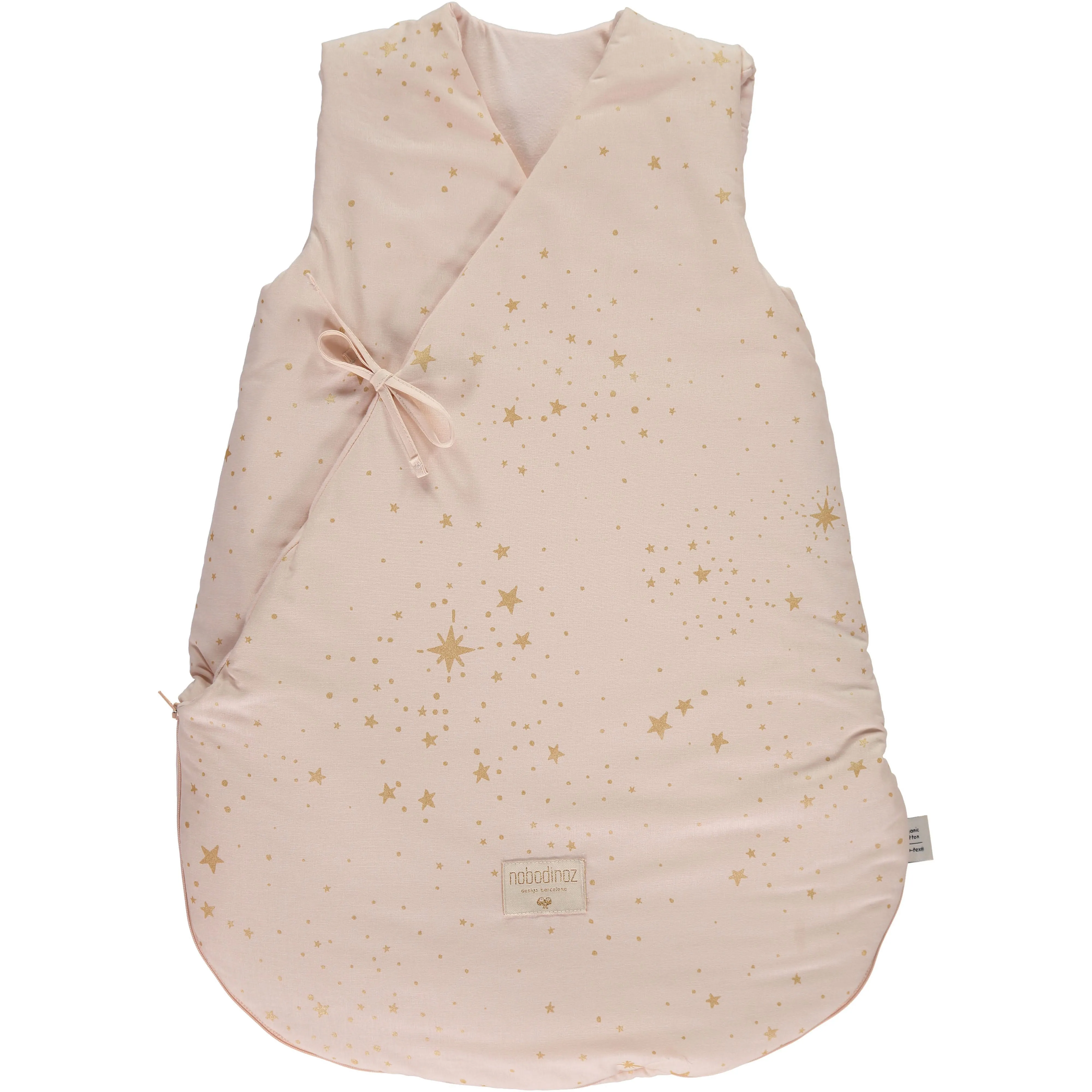 nobodinoz Sleeping Bag Cloud Gold Stella/ Dream Pink