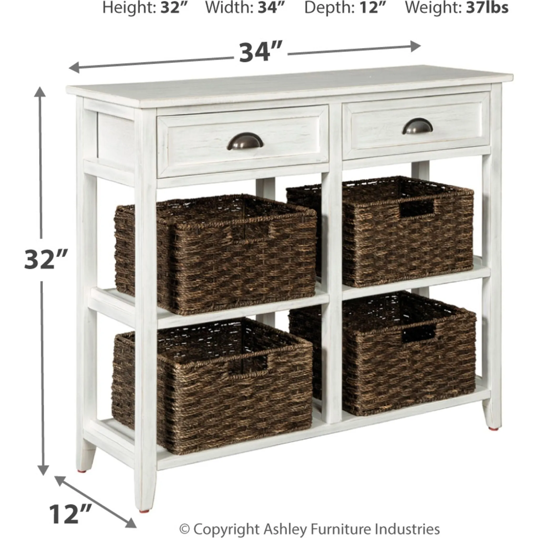 Oslember Chairside Table