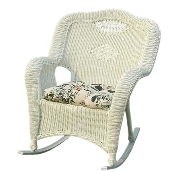 Outdoor Furniture Wicker - Rocking Chair - Olive