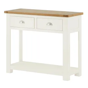 Padstow White Console Table