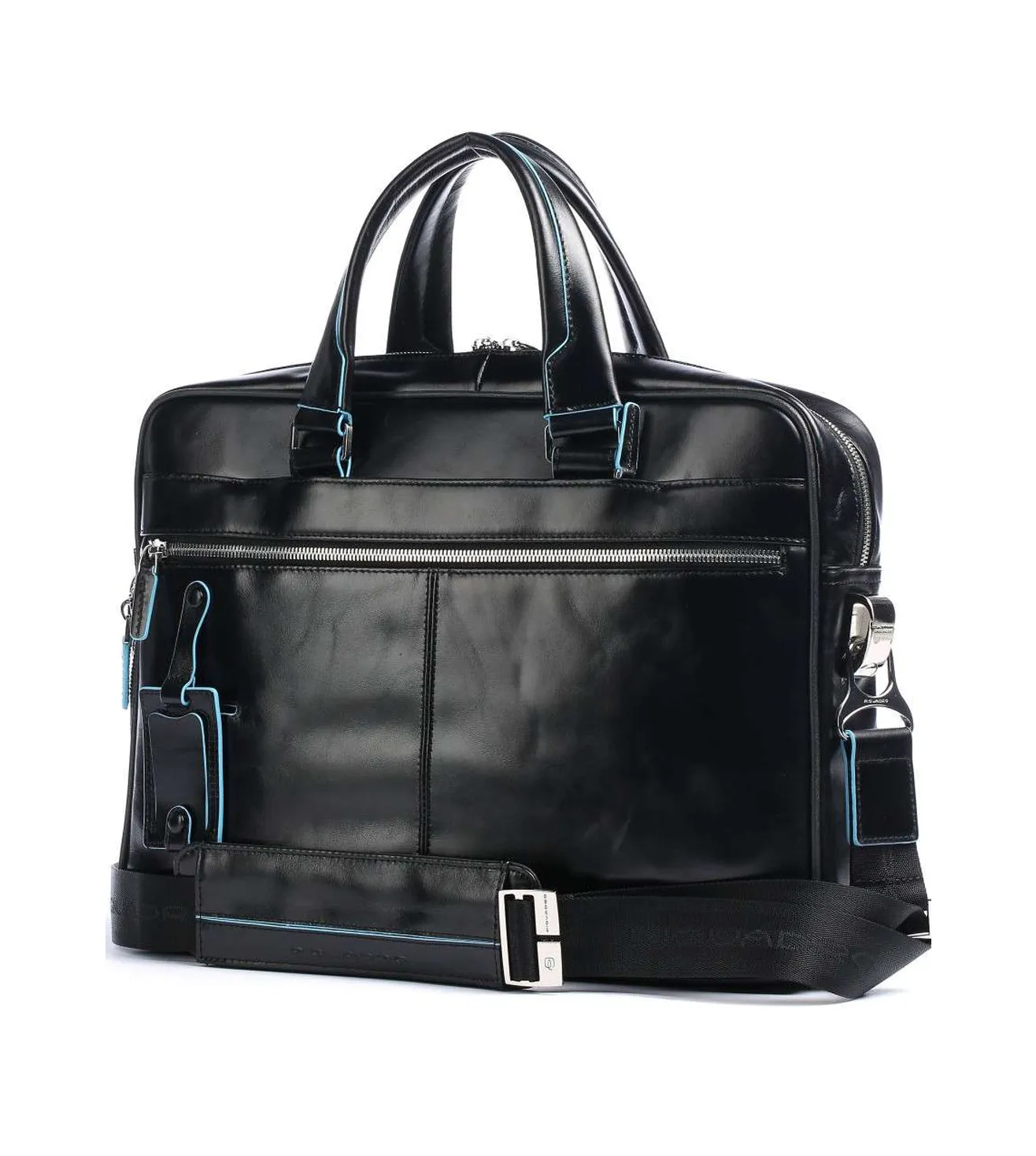Piquadro Blue Square Unisex Laptop Briefcase